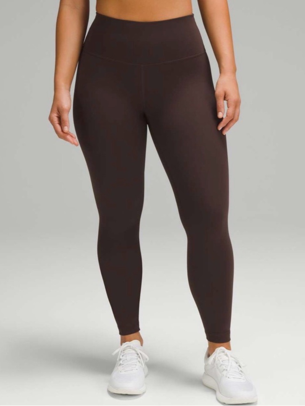 Lululemon Wunder Train Contour Fit High-Rise Tight 25" Espresso size 4 NWOT